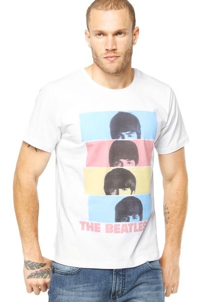 Camiseta bandUP! Beatles Branca - Marca bandUP!