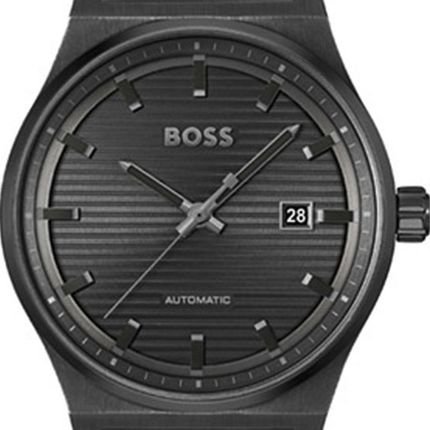 Relógio Boss Candor Automático Masculino Aço Preto 1514120 - Marca Hugo Boss