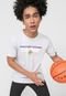 Camiseta New Era Los Angeles Lakers NBA Cinza - Marca New Era