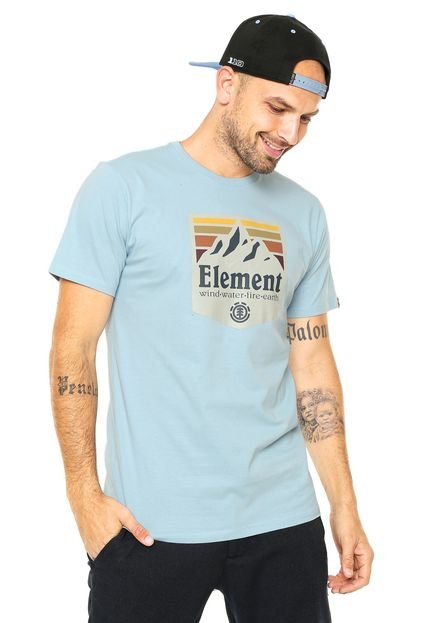 Camiseta Element Shutter Azul - Marca Element