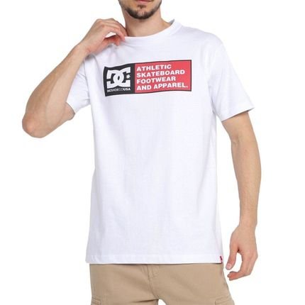 Camiseta DC Shoes DC Demsity Zone Hss Masculina Branco - Marca DC Shoes