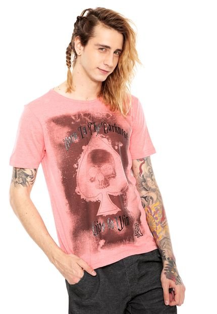 Camiseta Red Nose Darkness Coral - Marca Red Nose