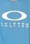 Camiseta Oakley Trn Logo Ss Azul - Marca Oakley
