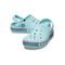 Sandália crocs bayaband rainbow glitter clog k pure water Azul - Marca Crocs