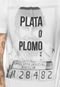Camiseta Sergio K Plata Ou Plomo Branca - Marca Sergio K