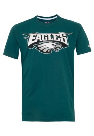 Camiseta Philadelphia Eagles Logo, verde A5260_B92