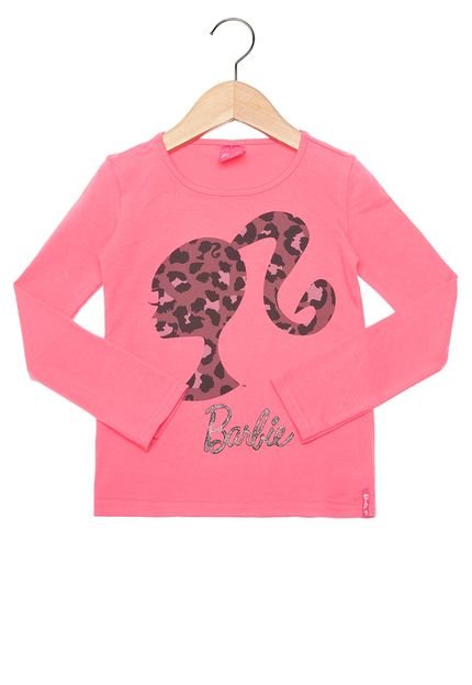 Blusa Malwee Barbie Infantil Rosa - Marca Malwee