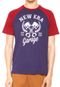 Camiseta New Era Ne Piston Azul/Vermelha - Marca New Era