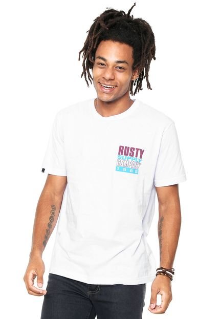 Camiseta Rusty Unfun Branca - Marca Rusty