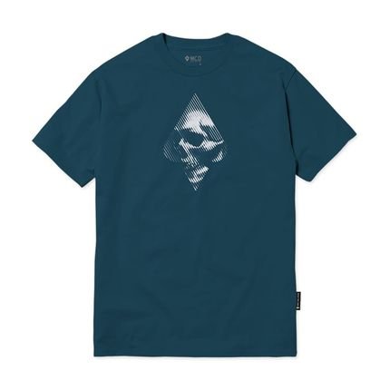 Camiseta MCD Skull Linhas WT24 Masculina Azul Deep - Marca MCD