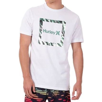 Camiseta Hurley Silk Frame Masculina Branco - Marca Hurley