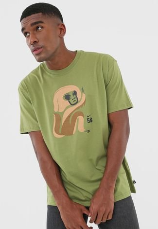 Camiseta Nike SB Brasil Pocket - Green