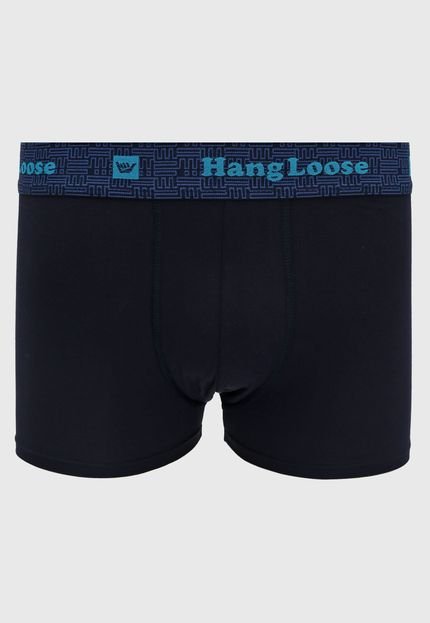 Cueca Hang Loose Boxer Logo Azul-Marinho - Marca Hang Loose