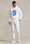 Blusa de Moletom Fechada Polo Ralph Lauren Logo Branca - Marca Polo Ralph Lauren