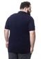 Kit 2 Camisas Polo Plus Size - Cinza e Marinho - Marca Polo Marine