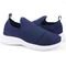 Tênis Feminino Caminhada Casual Leve Slip On Azul Sapatore - Marca Sapatore