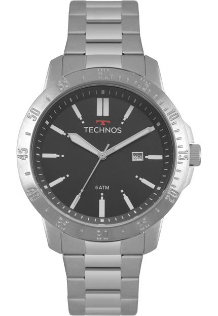 Relógio Technos 2115MQT/1C Prata - Marca Technos 