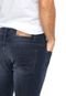 Calça Jeans Dixie Skinny Efect Azul-Marinho - Marca Dixie