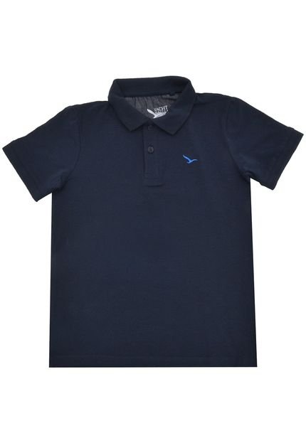 Camiseta Yacht Master Menino Logo Azul - Marca Yacht Master