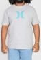 Camiseta Plus Size Hurley Icon Over Cinza - Marca Hurley