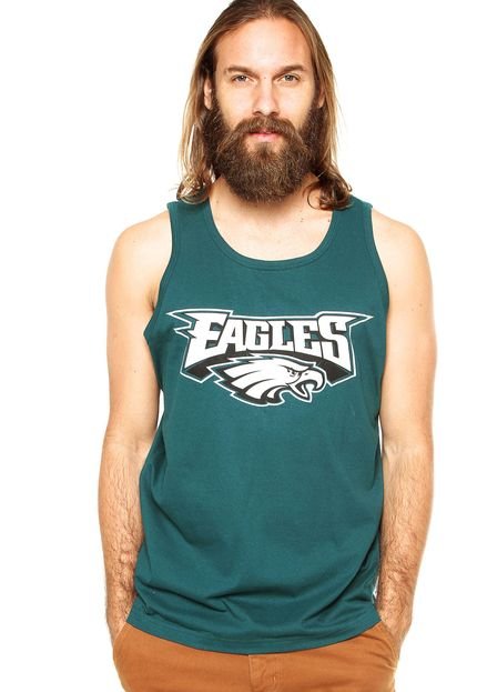 Regata New Era Basic Philadelphia Eagles Verde - Marca New Era