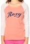 Camiseta Roxy Ml Soul Rosa - Marca Roxy