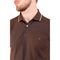 Camisa Polo Aramis 3 Listras Ve25b Marrom Masculino - Marca Aramis