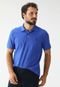 Camisa Polo Aleatory Reta Mini Icon Azul - Marca Aleatory