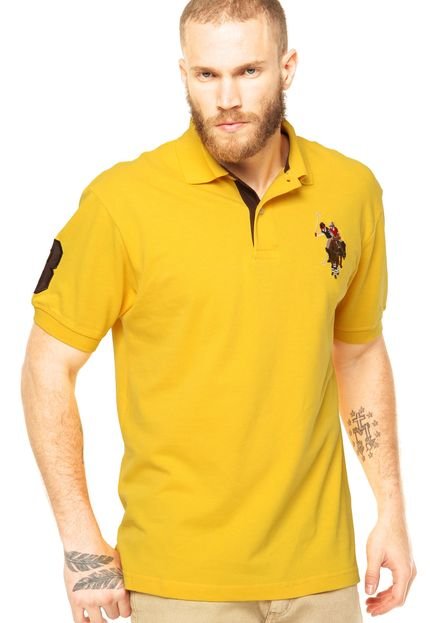 Camisa Polo U.S. Polo Amarela - Marca U.S. Polo