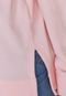 Blusa de Moletom Fechada GAP Logo Rosa - Marca GAP