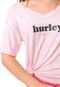 Blusa Hurley Pompel Rosa - Marca Hurley