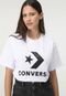 Camiseta Converse Go-to Star Chevron Branca - Marca Converse