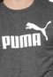 Camiseta Puma Essentials   Heather Grafite - Marca Puma