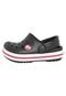 Papete Crocs Crocband Infantil Preta - Marca Crocs