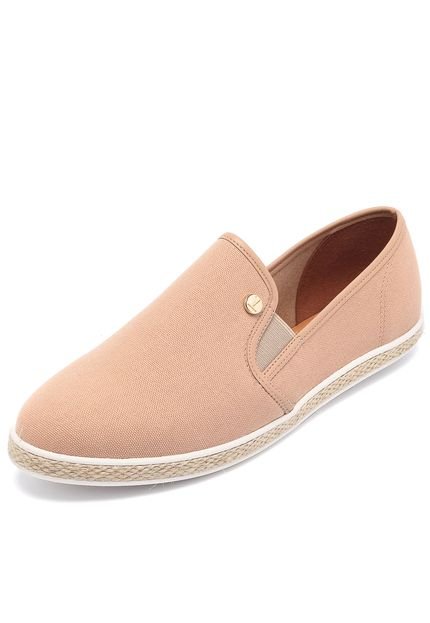 Slip On Vizzano Pesponto Nude - Marca Vizzano