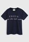 Camiseta Romitex Infantil Lettering Azul-Marinho - Marca Romitex