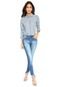 Calça Jeans Letage Skinny Paris Azul - Marca Letage