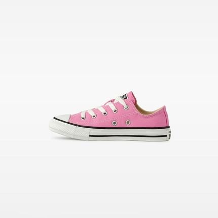 Chuck Taylor All Star Juvenil Canvas Rosa Rosa - Marca Converse