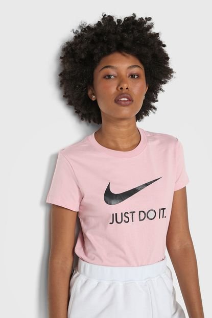 Camiseta Nike Sportswear Nsw Jdi Slim Rosa - Marca Nike Sportswear