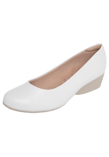 Sapato Modare Anabella Branco - Marca Modare