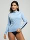 Camisa Térmica Feminina Proteção Uv 50  Moda Praia Vicbela Azul Serenity - Marca Vicbela