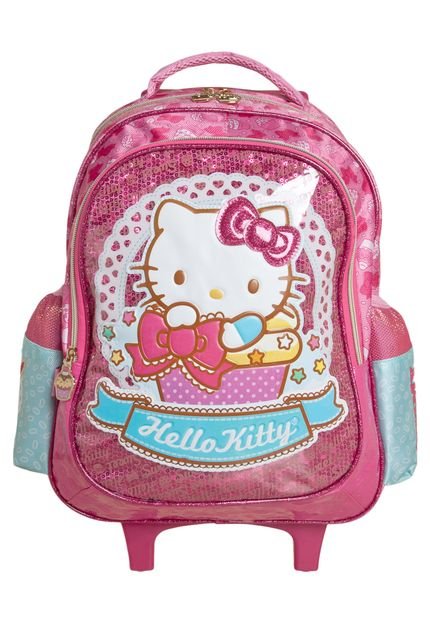 Mochila Hello Kitty Rosa - Marca PCF