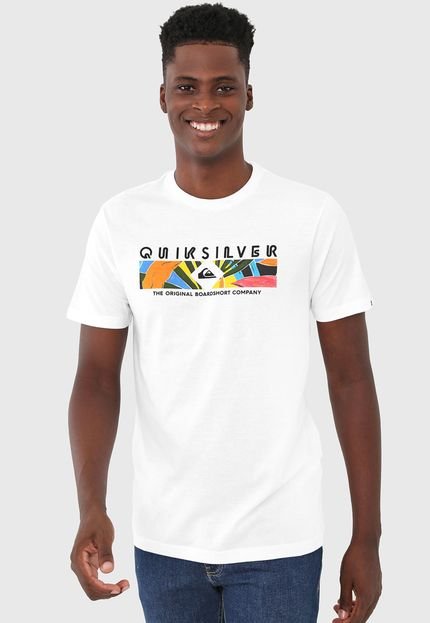 Camiseta Quiksilver Distant Shore Branca - Marca Quiksilver