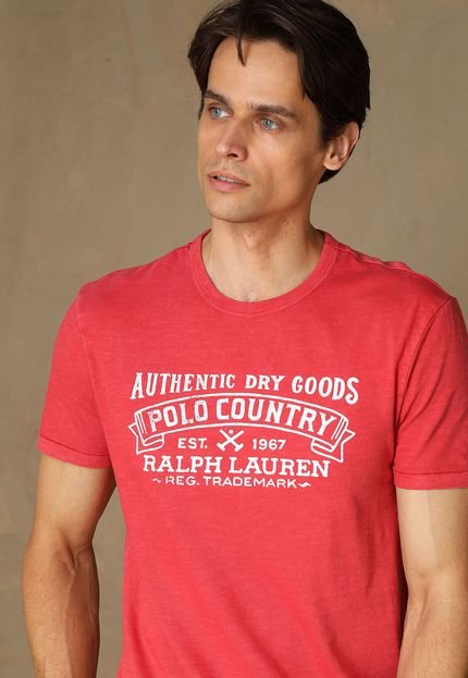 Camiseta Polo Ralph Lauren Autentic Vermelha - Marca Polo Ralph Lauren