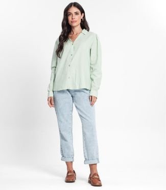 Camisa Feminina Manga Longa Endless Verde