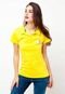 Camisa Polo Anna Flynn Team Amarela - Marca Anna Flynn