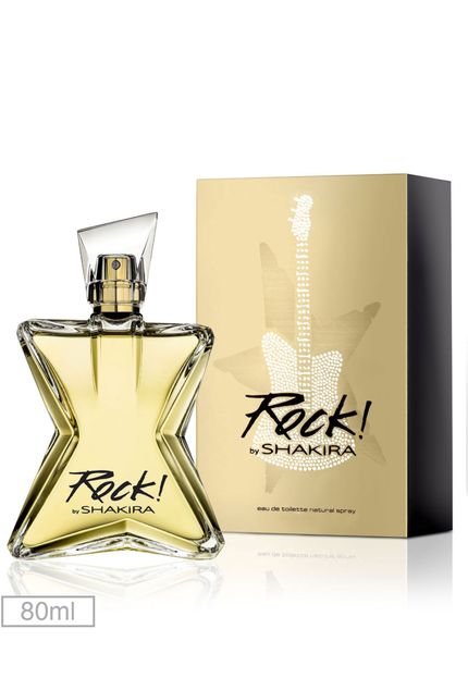 Perfume Rock By Shakira Edt Shakira Fem 80 Ml - Marca Shakira