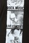 Camiseta Ellus Rock Live Preta - Marca Ellus