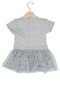 Vestido Calvin Klein Kids Menina Cinza - Marca Calvin Klein Kids