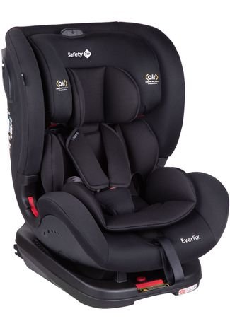 Cadeira para auto com Isofix Everfix 0 a 25kg Full Black - Safety 1st